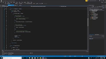 Linked List implemented in C# as a doubly Linked List