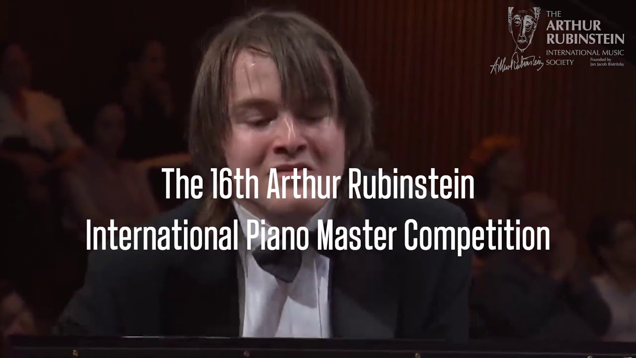 1st Arthur Rubinstein International Piano Master Competition Israel Bronze  Medal