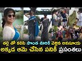 Jabardasth Anasuya and her mother visit native village