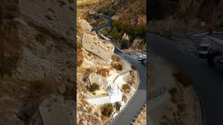 😱Vuelo 360° IMPRESIONANTE 🚁 #drone+Escaladores Cortado de las Peñas, Murcia🌄    #dronelife #nature