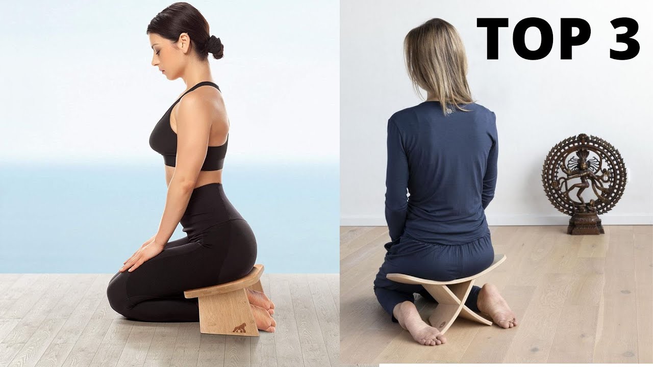 Banc De Méditation Shoggi En Bois De Manguier - Portable Et Réglable 40x18x15 Cm