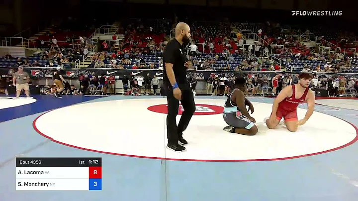 285 Lbs Round Of 64 - Aiden Lacoma, Virginia Vs St...