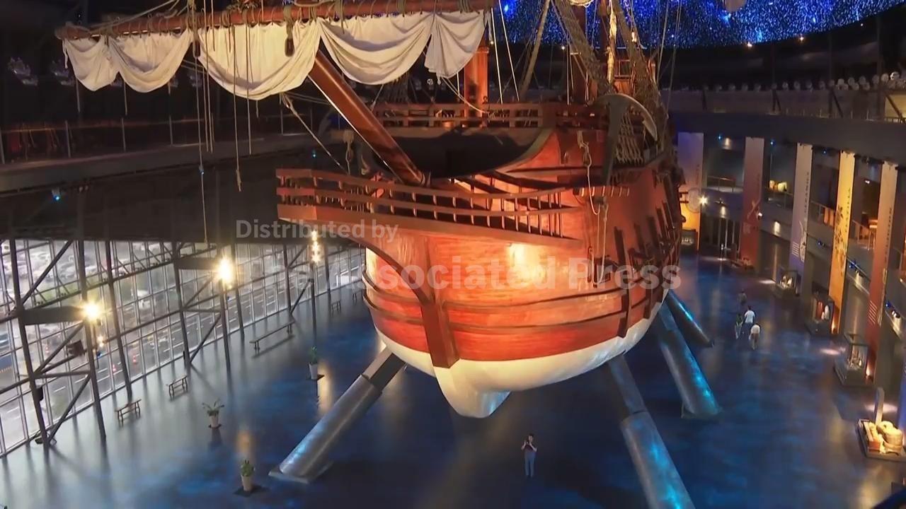 Life-size reproduction of a 17th-century Spanish galleon goes on display in Manila | 5:10 | AP Archive | 6.04M subscribers | 16,597 views | October 15, 2026