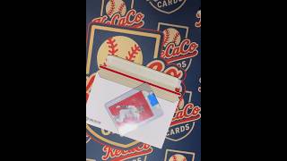 Packing up a Card with Standard eBay Shipping #packopening #sportscards #baseballcards #mlb