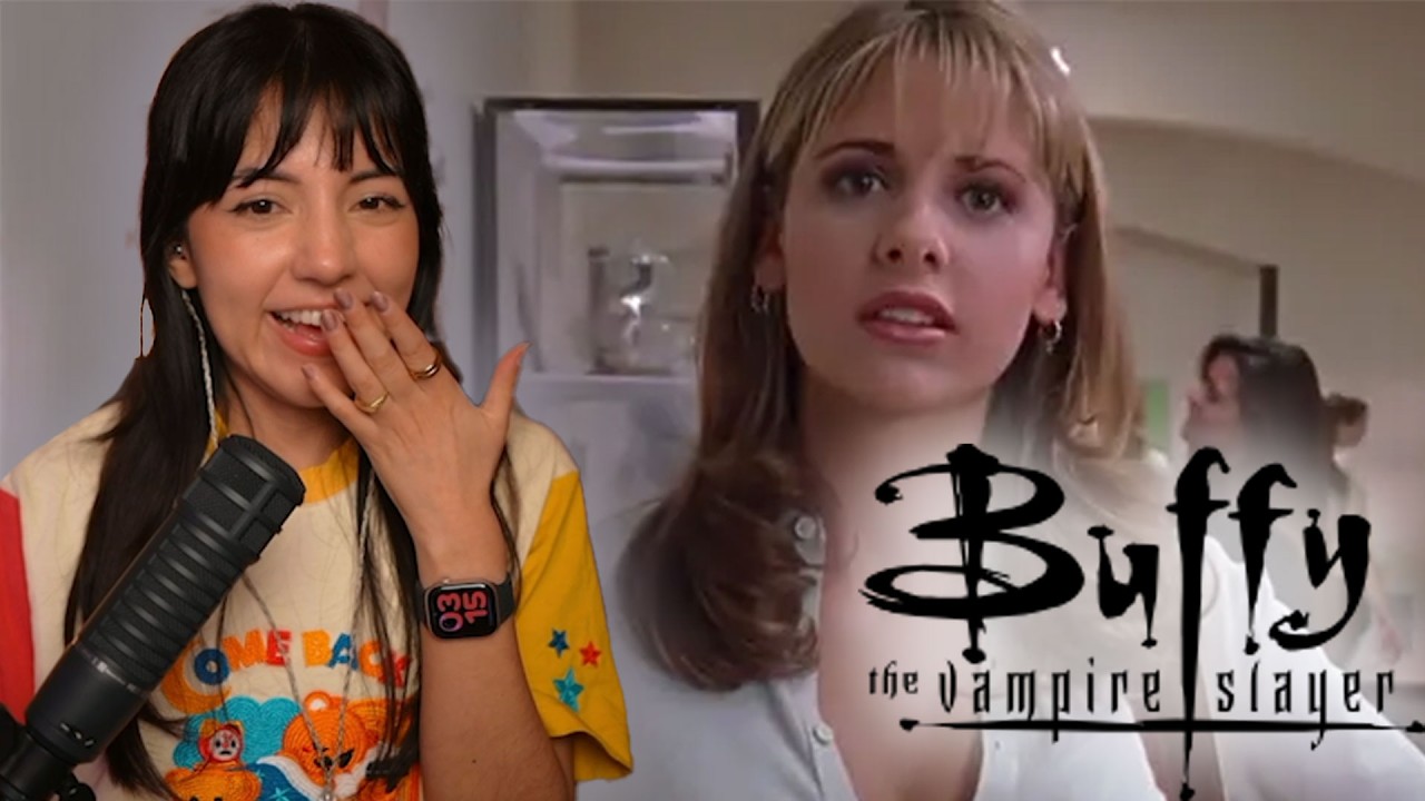 BUFFY IS SO FUN! | Buffy the Vampire Slayer Season 1 Episode 1 "Welcome to the Hellmouth" Reaction