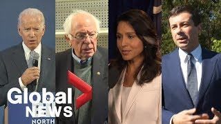 Democratic Presidential Hopefuls React To News Of Isis Leader Al-Baghdadis Death