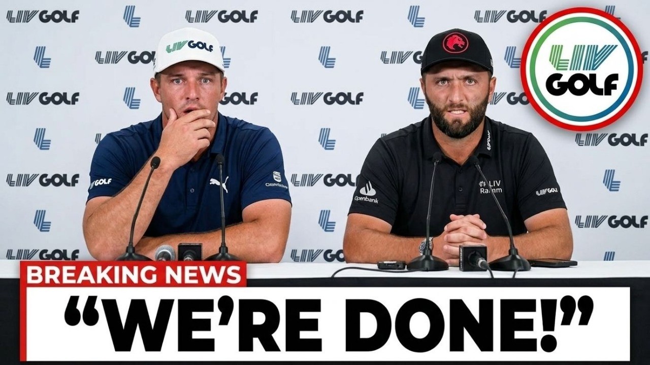Golf Fans Are Stunned After LIV's Explosive News About Bryson DeChambeau & Jon Rahm