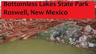 Bottomless Lakes State Park near Roswell New Mexico