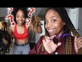 Taking down my knotless braids! (length check + FULL haircare update)