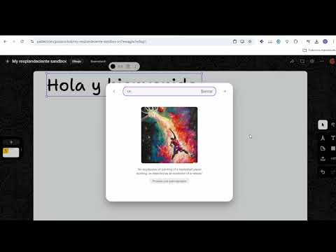 Crear un dibujo