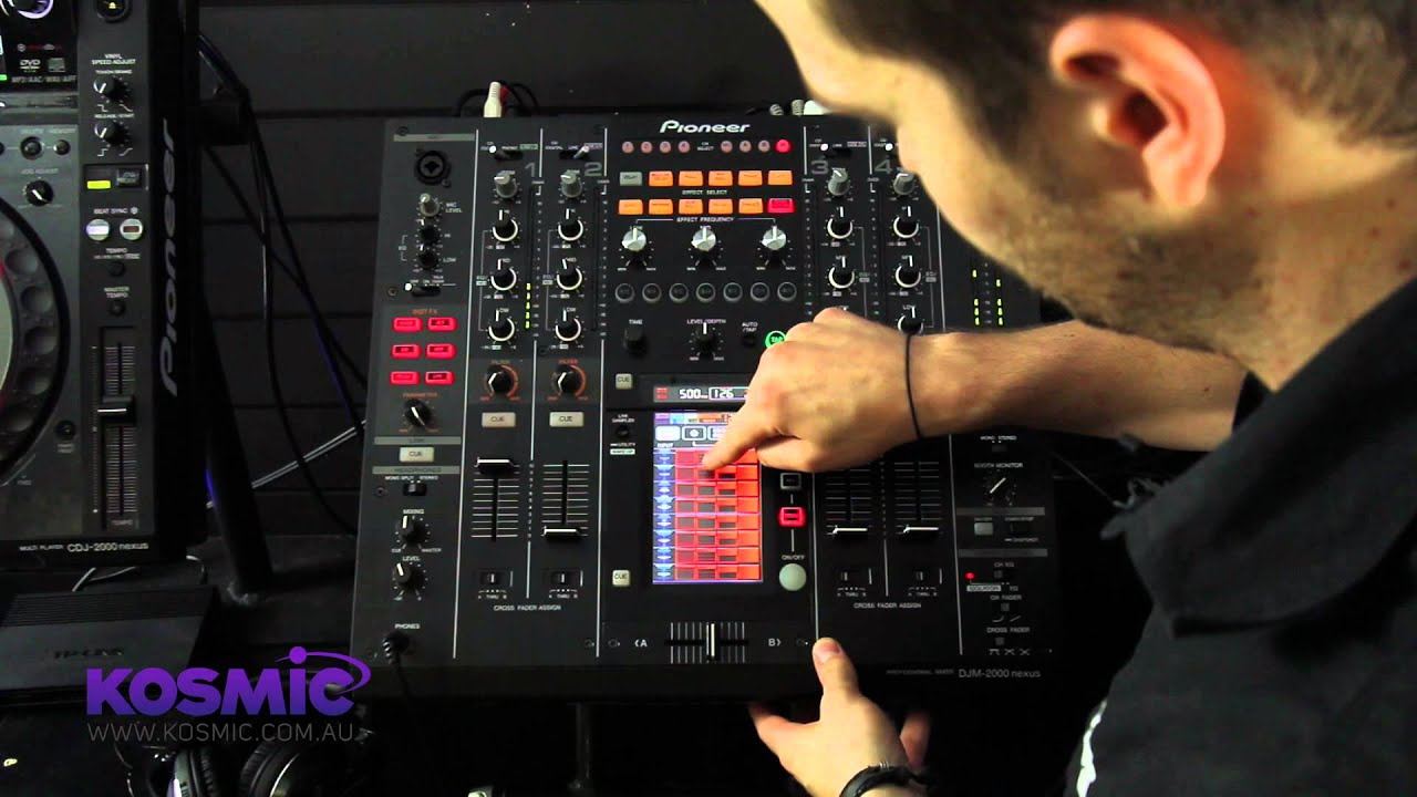 Pioneer DJM2000 Nexus Mixer - YouTube