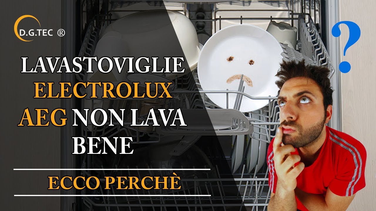 acqua lavastoviglie electrolux