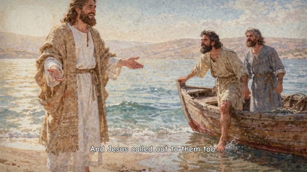 Bible story film: Jesus Calls Fishermen & Heals Everyone! | Bible Time Traveler ✨