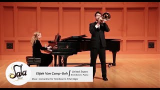 Elijah Van Camp - Trombone And Piano - Concertino For Trombone Sala Fest