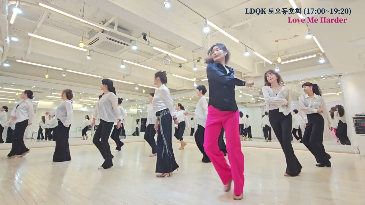 Love Me Harder Line Dance l Intermediate l 러브 미 하더 라인댄스 l Linedancequeen l Junghye Yoon