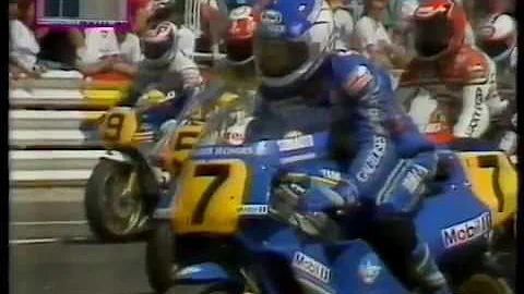 1988 French 500cc GP with Gardner, Lawson, Schwant...