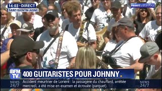Record battu à Saint-Quentin (Aisne): 400 guitaristes jouent en coeur 