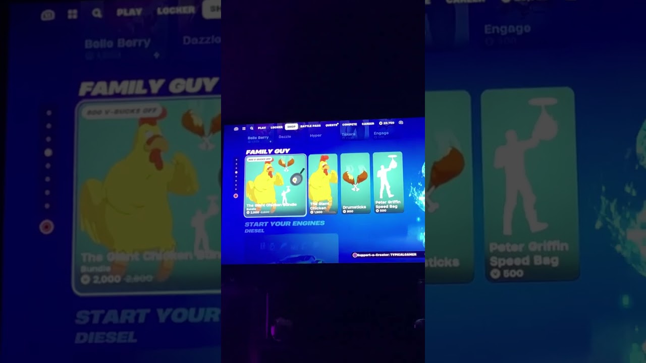 Fortnite item shop live