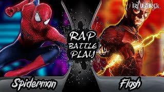 SPIDER-MAN VS. FLASH | RAP BATTLE PLAY | Raizerck ft. Jhonlex