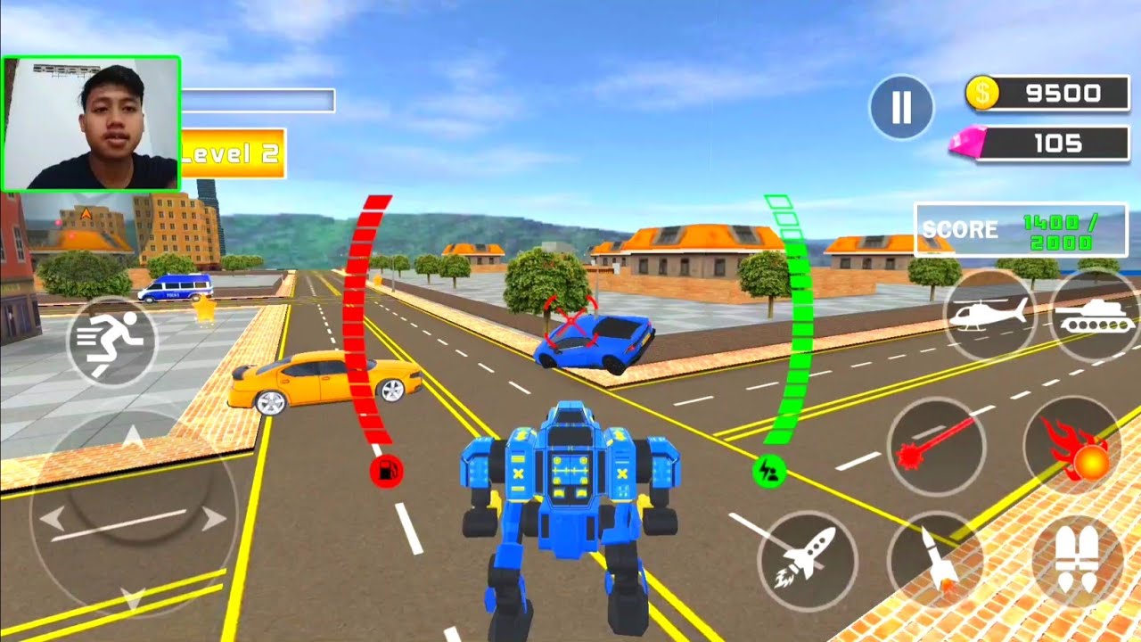 Multi Robot Transform Game - Tank Robot Car Games - Android Gameplay