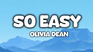Olivia Dean - So Easy (Lyrics)