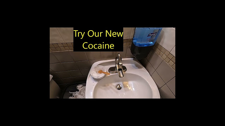 Coke In The Bathroom