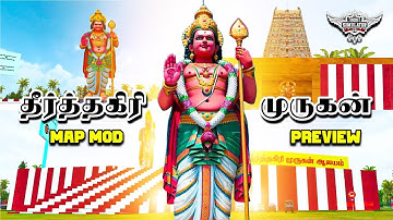 New Theerthagiri Murugan Temple Map Mod Bussid Preview#rsgamingupdates#bussid#murugan#temple#bus#mod