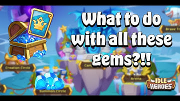 Idle Heroes - Gem income and what to use them on!