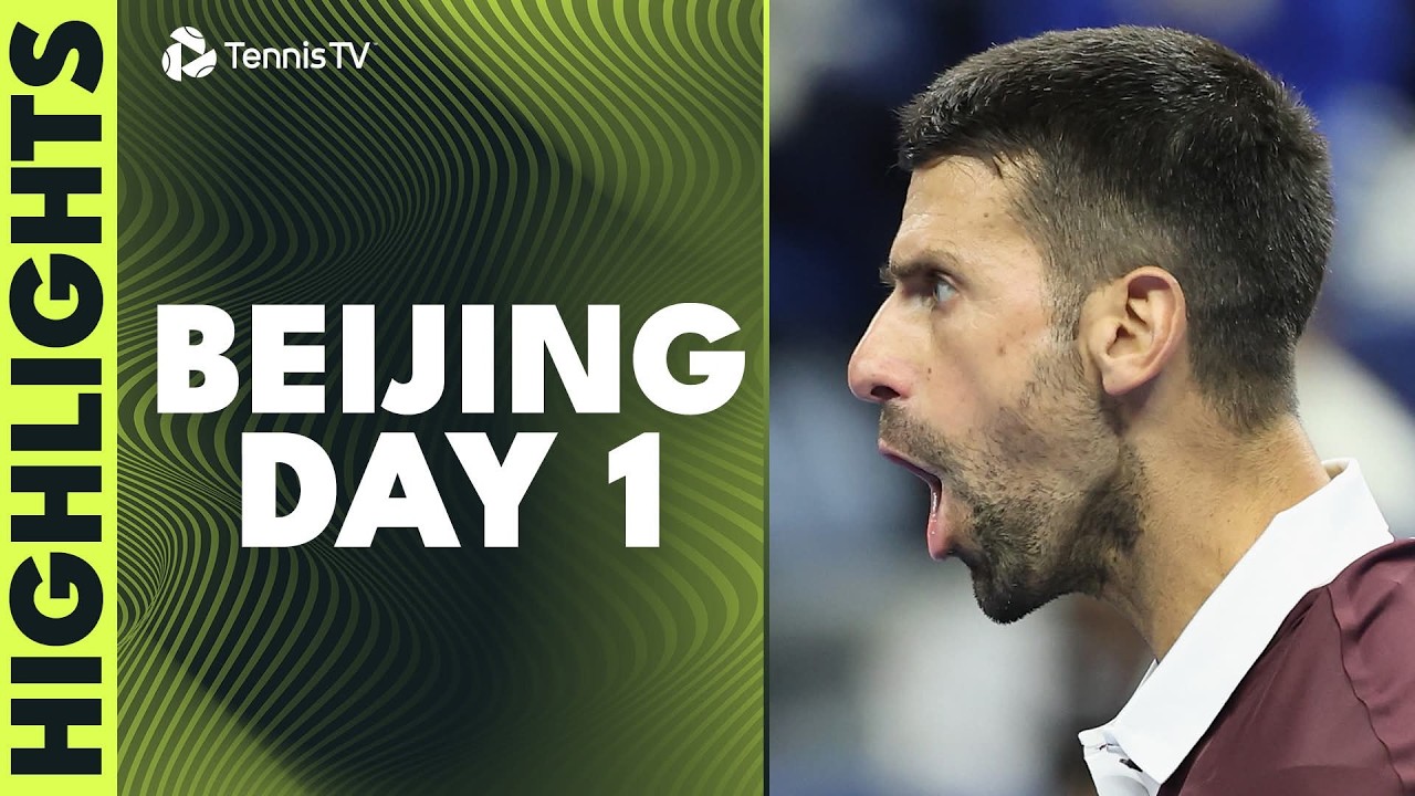 Djokovic Makes 11-Year Return, Auger-Aliassime vs Khachanov & More 🙌 | Beijing 2026 Highlights