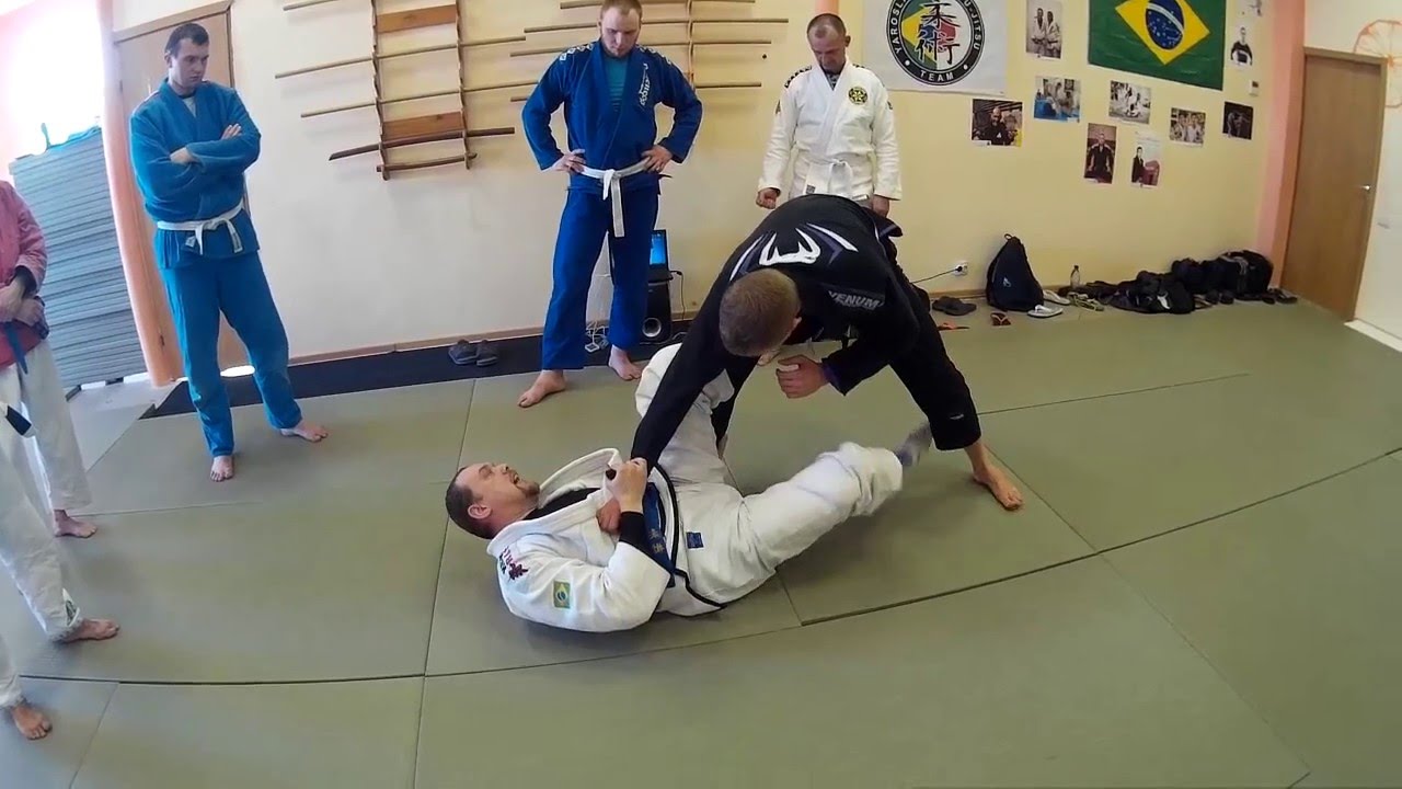 3 variants Spider Guard sweep vs standing opponent - YouTube