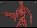 Terminator T 800 Endoskeleton 3D Print model