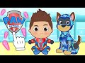 BABIES ALEX AND MAX 🐕‍🦺🦸 Dress up as super patrol