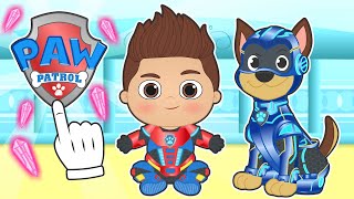 BABIES ALEX AND MAX 🐕‍🦺🦸 Dress up as super patrol