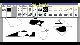 The Paint on Windows 1.0