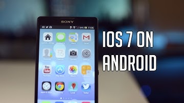 iOS 7 Launcher & Control Center on Android! - iLauncher