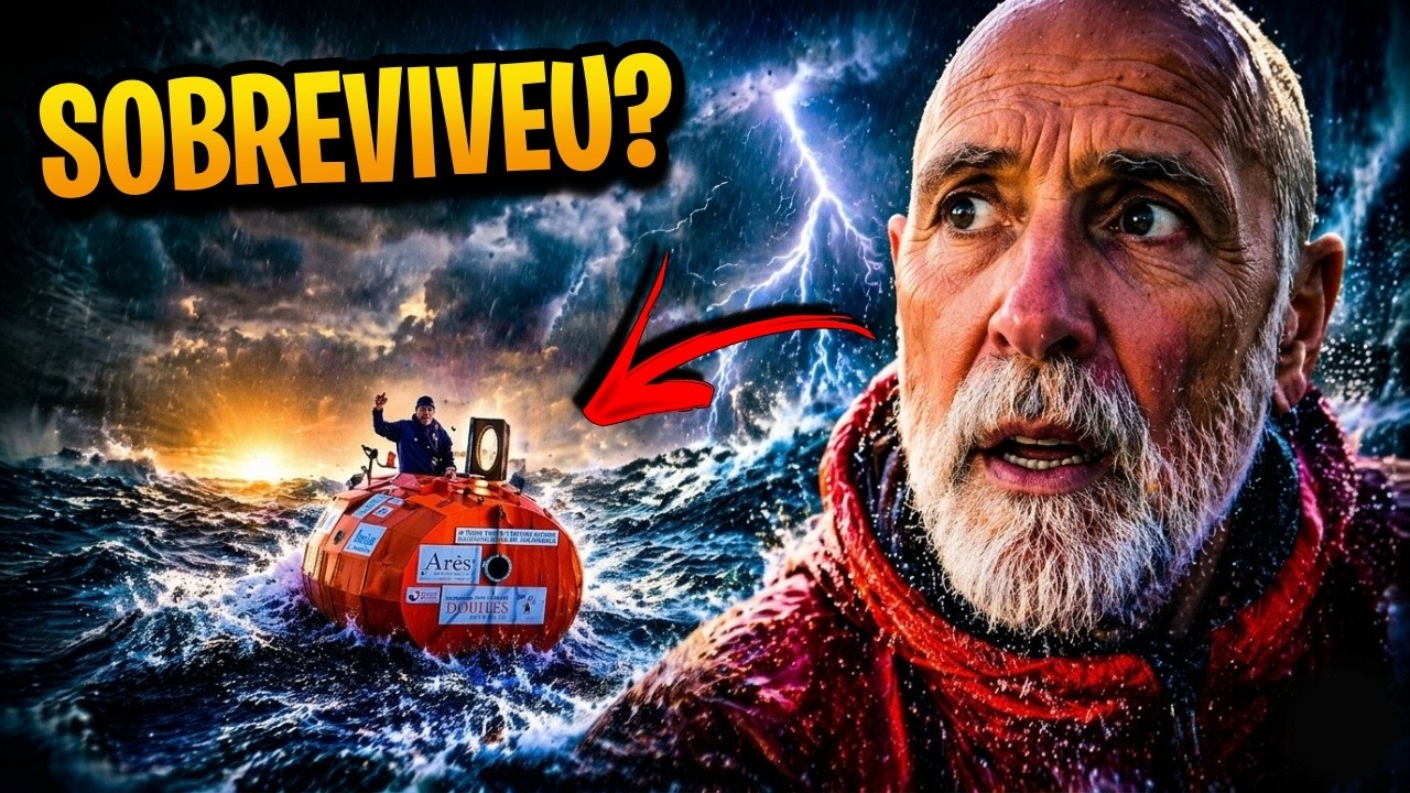 A Louca História do Idoso que Desafiou o Oceano Atlântico