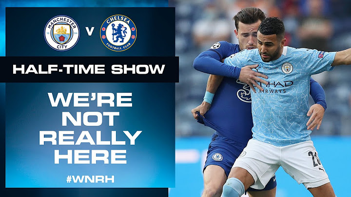 MAN CITY 0-1 CHELSEA | UEFA CHAMPIONS LEAGUE FINAL | WNRH HALF TIME LIVE SHOW