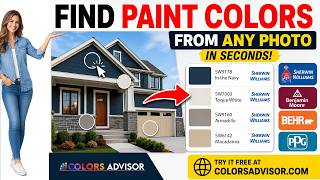 Find Paint Colors from Any Image | Free Color Finder Tool for Sherwin Williams, Behr & More