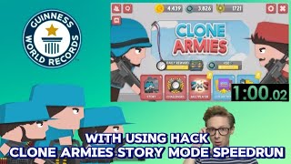 Clone Armies Story Mode Speedrun ( using hack)