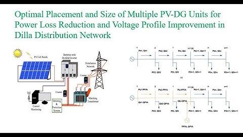 Optimal Placement and Size of Multiple PV-DG Units ( Conference)