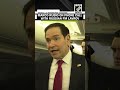 Watch! US Secretary of State Marco Rubio speaks about his phone call with Russian FM Lavrov
