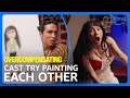 Overcompensating Cast Try Painting Each Other | Overcompensating | Prime Video