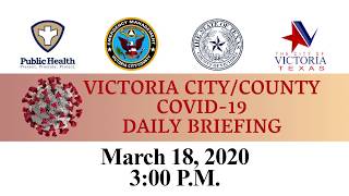 COVID-19 March 18, 2020 Press Conference