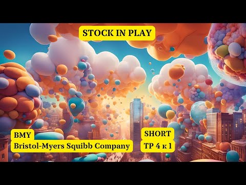 Сделка на LP по стратегии Stock in Play. TP 4 к 1, бумага BMY (Bristol-Myers Squibb Company)