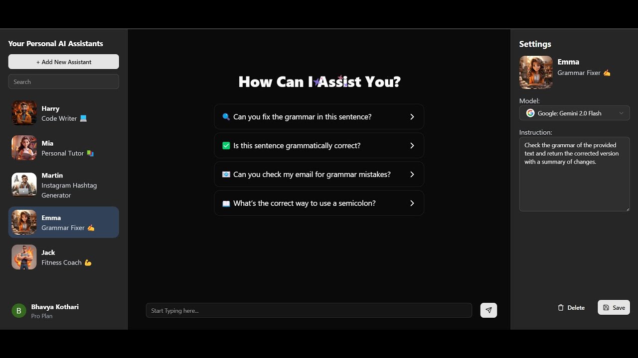 AI Personal Assistant - YouTube