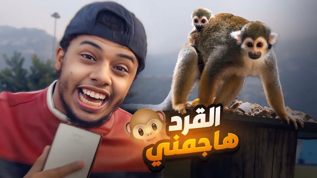 قصص 7R : القرد الي هاجمني !! 🐵