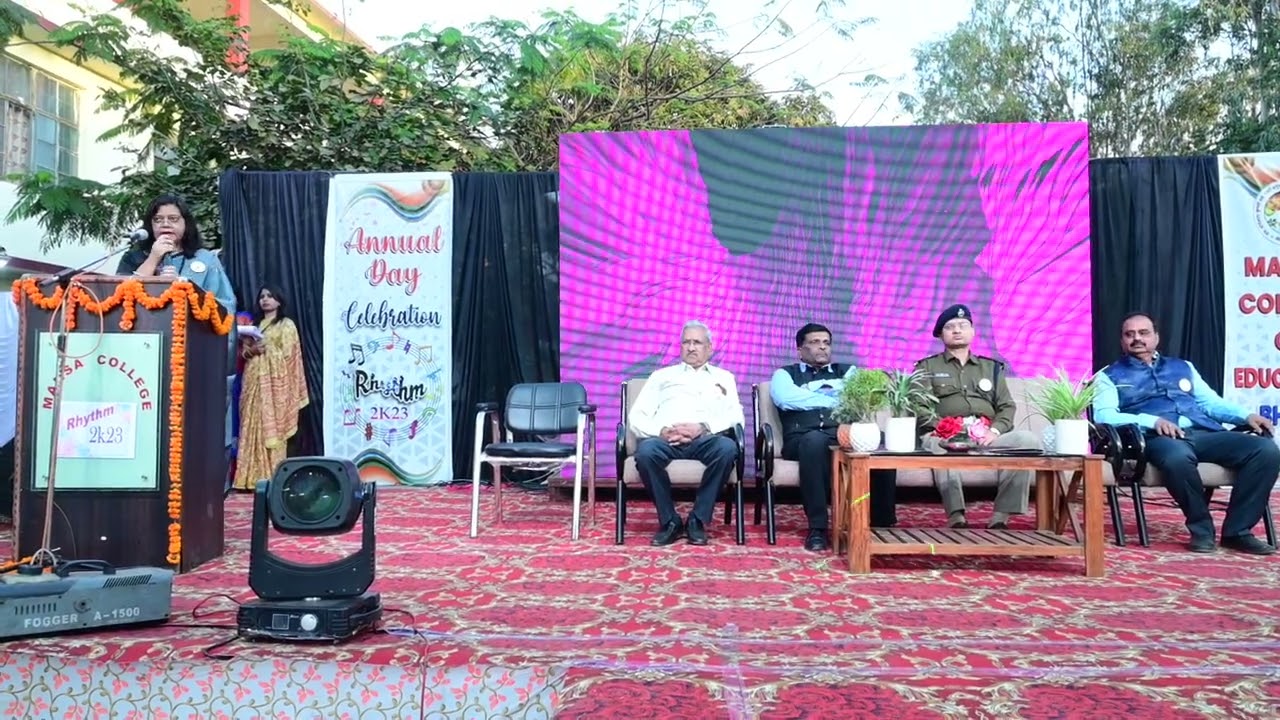 Mansa Group of Education - Dr. Smita Saxena (Principal) PART 3