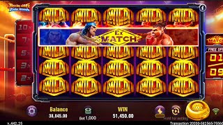 Boxing King title match slot game || Best demo play Boxing King title match|| Best tricks & Best Fun screenshot 1