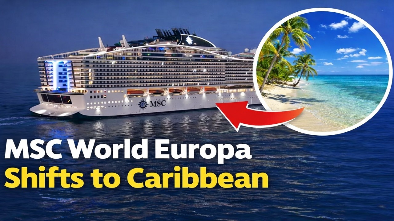 ⁣Caribbean Wins Big as MSC World Europa Moves To The Region