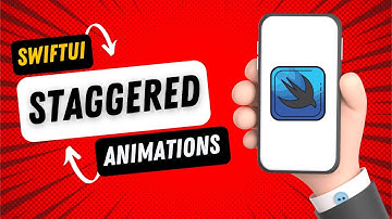 Staggered Animated View Using SwiftUI | Xcode 16 | Delay Transntions